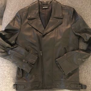 The Kooples Leather Biket Jacket (XS)